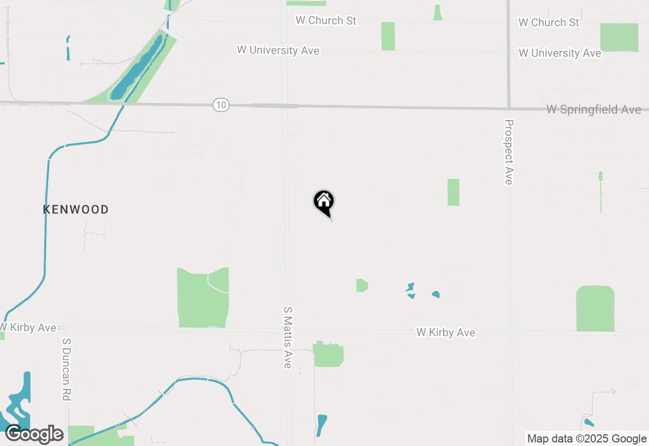 Map of 1608 Sheridan Road, Champaign, IL 61821