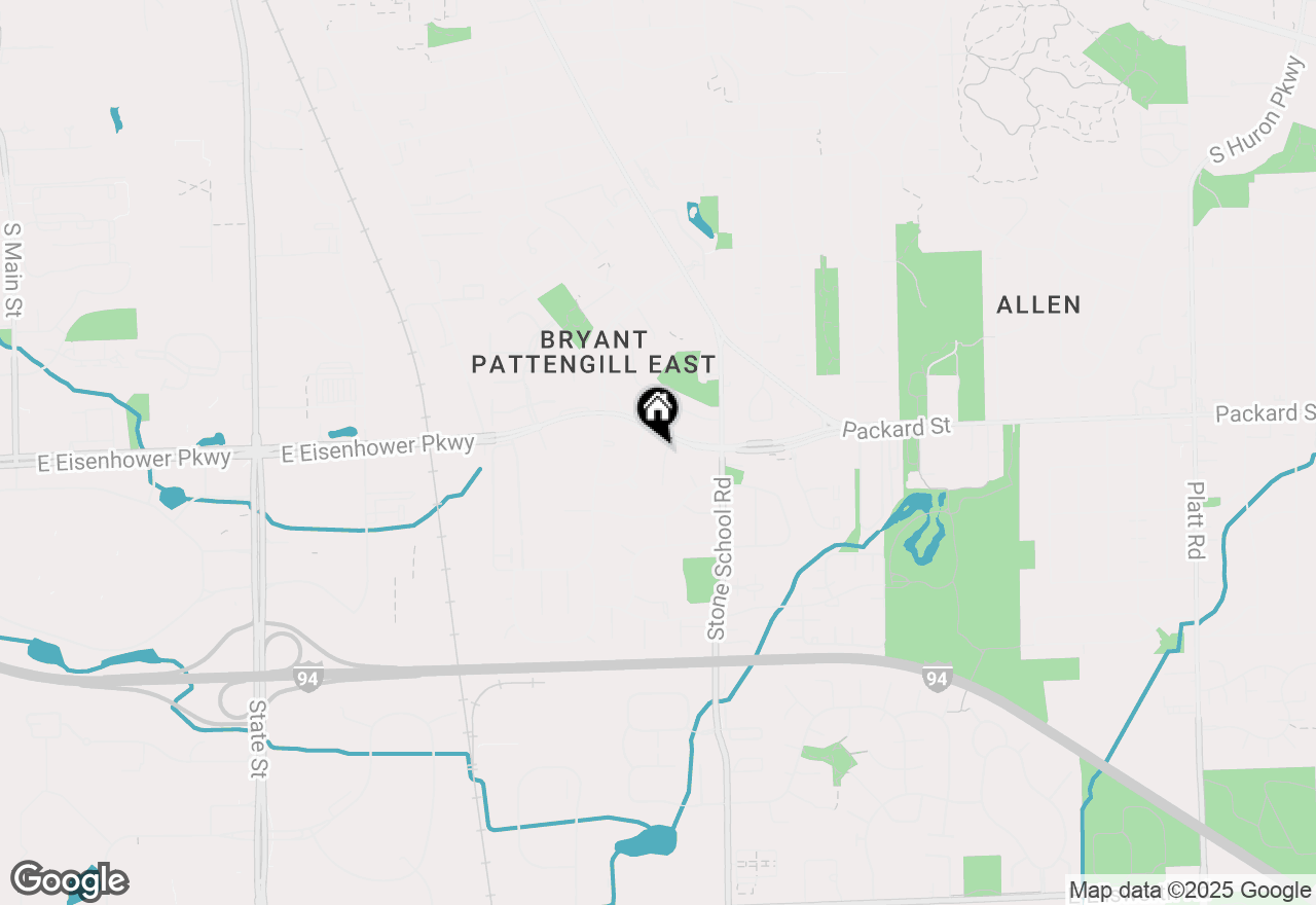 Map of 3204 Farmbrook Court, Ann Arbor, MI 48108