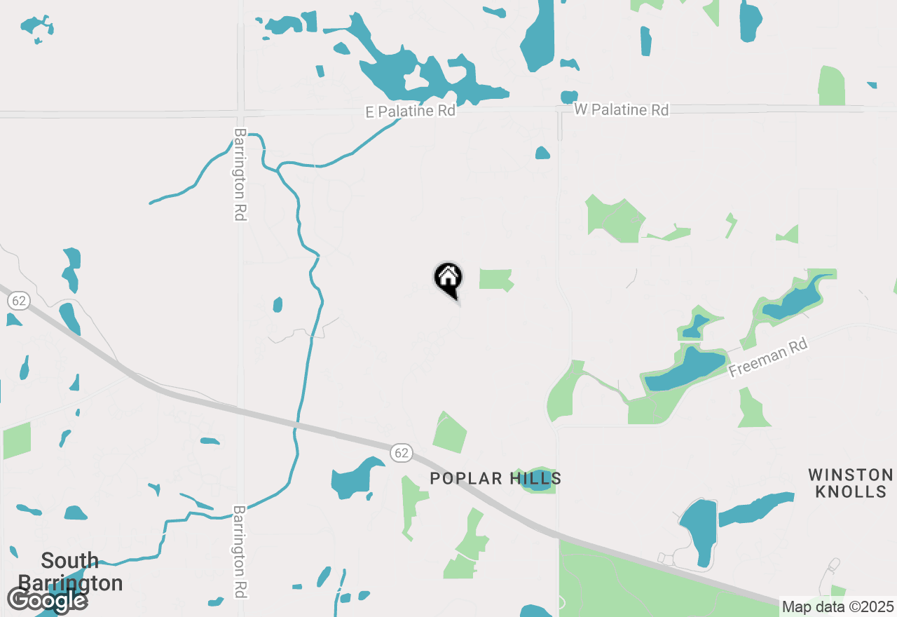 Map of 26 Forest Lane, South Barrington, IL 60010