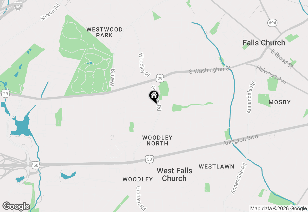 Map of 7128 Parkview Avenue, Falls Church, VA 22042