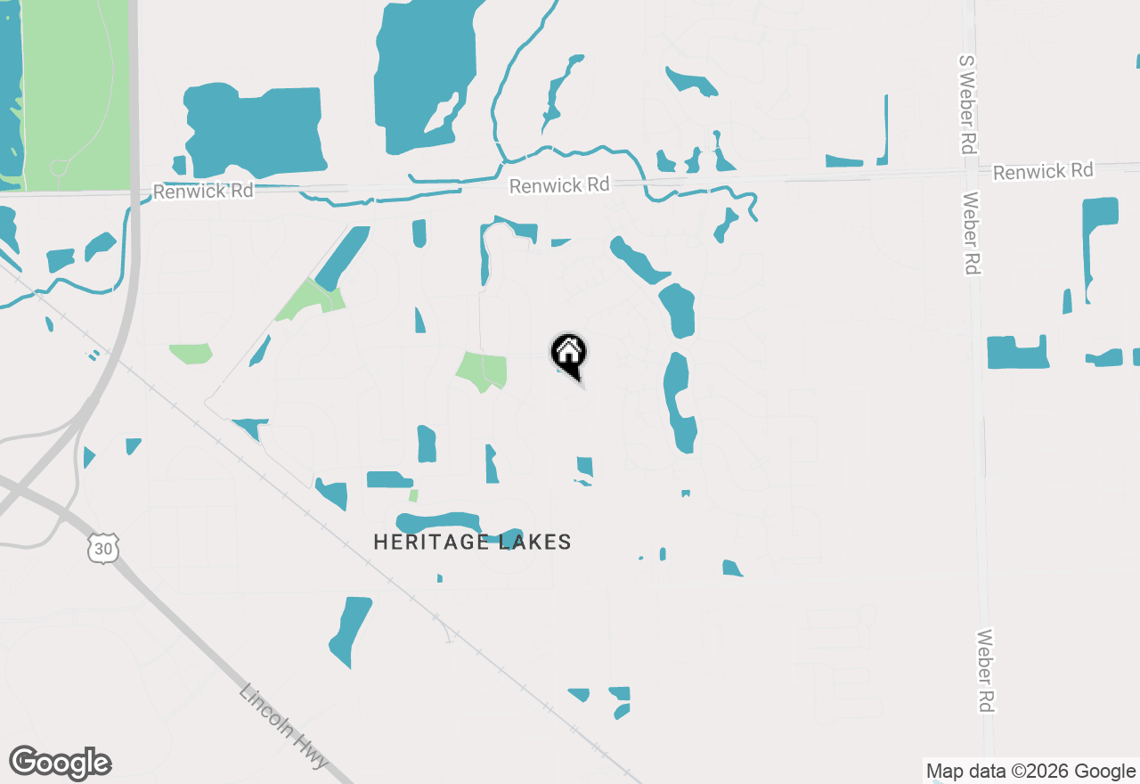 Map of 21544 Essex Drive, Crest Hill, IL 60403