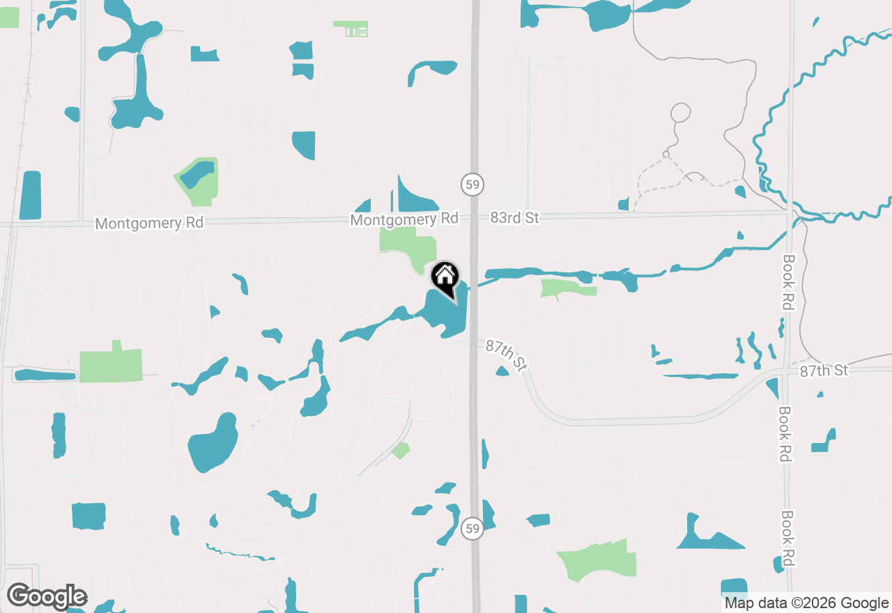 Map of 4232 Pond Willow Road, Naperville, IL 60564