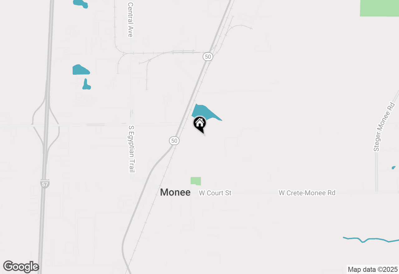 Map of 25545 S Mccorkle Avenue, Monee, IL 60449