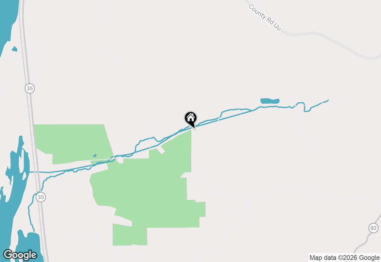 Map of E1422 A Battle Hollow Rd, De Soto, WI 54624