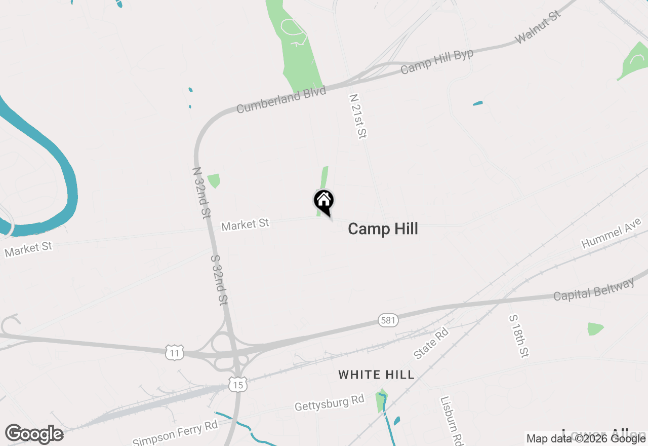 Map of 2331 Market Street, Camp Hill, PA 17011