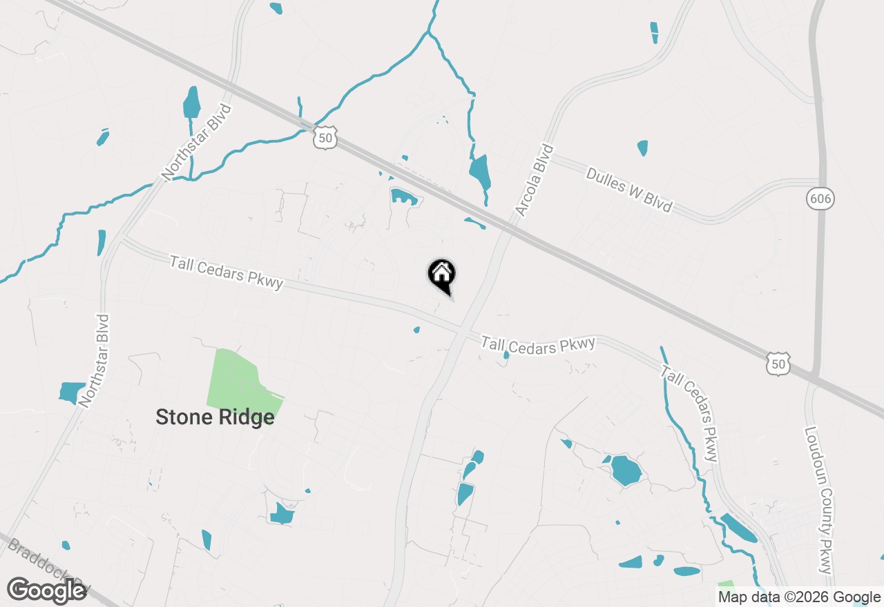 Map of 42260 Terrazzo Terrace, Aldie, VA 20105