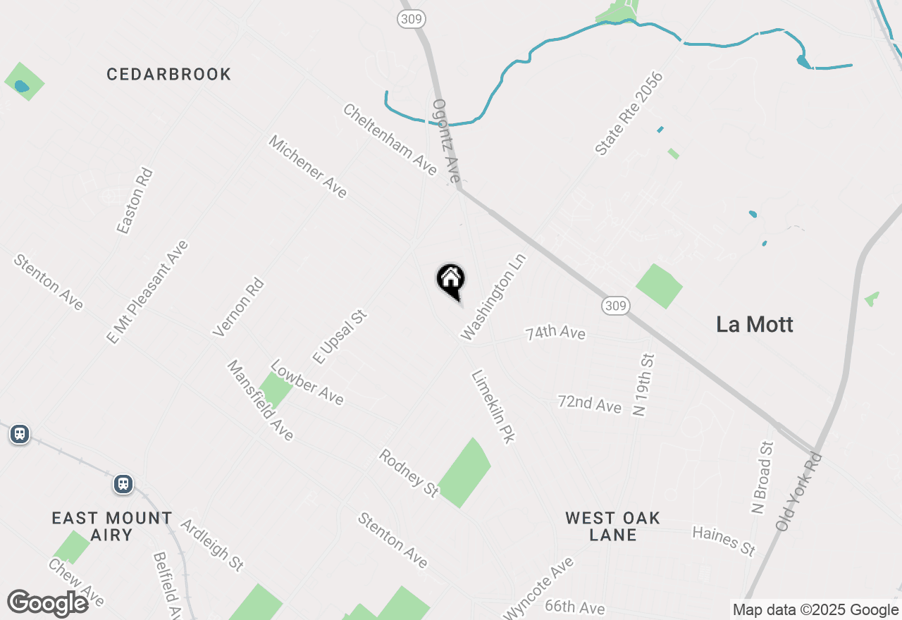 Map of 7454 Fayette Street, Philadelphia, PA 19138