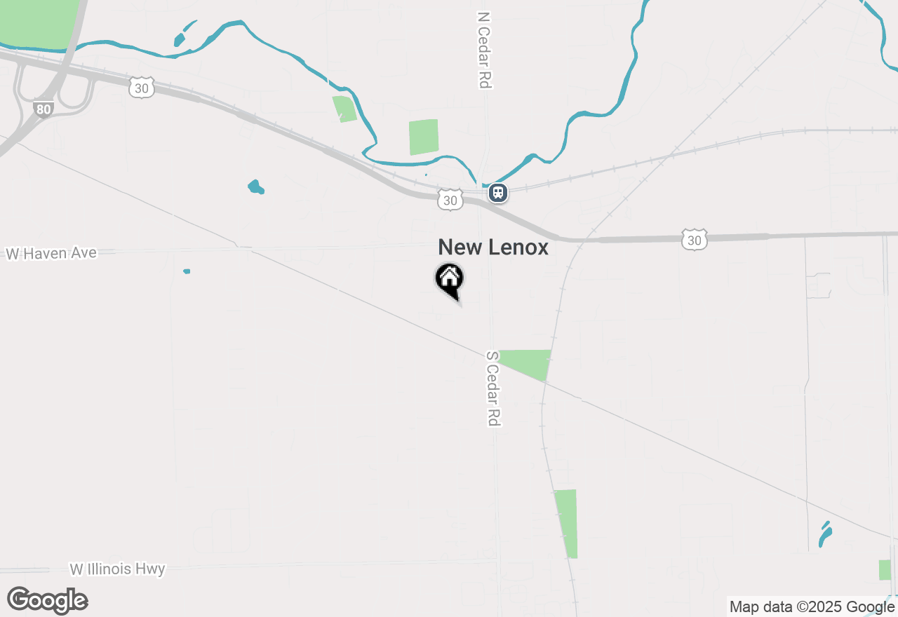 Map of 319 S Pine Street, New Lenox, IL 60451