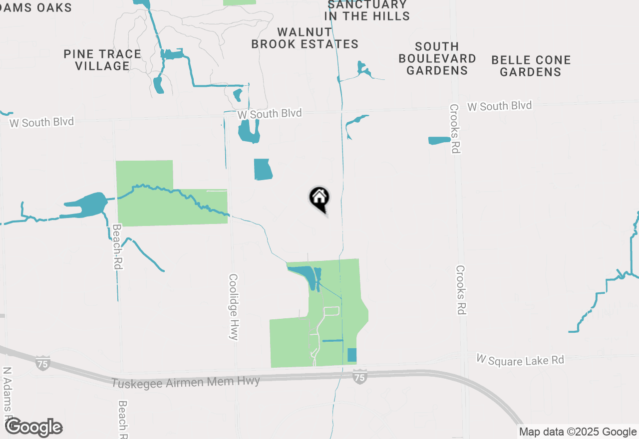 Map of 1565 Redbud Drive, Troy, MI 48098