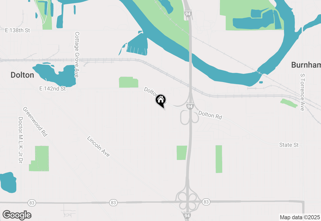 Map of 14328 Dorchester Avenue, Dolton, IL 60419