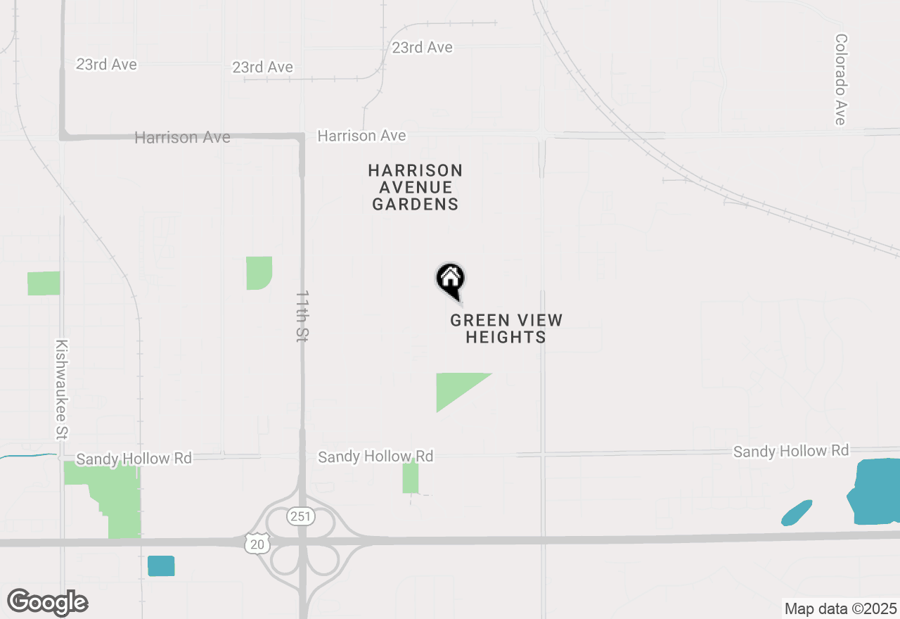 Map of 3024 15th Street, Rockford, IL 61109