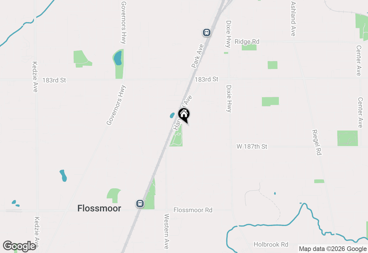 Map of 18600 Golfview Avenue, Homewood, IL 60430