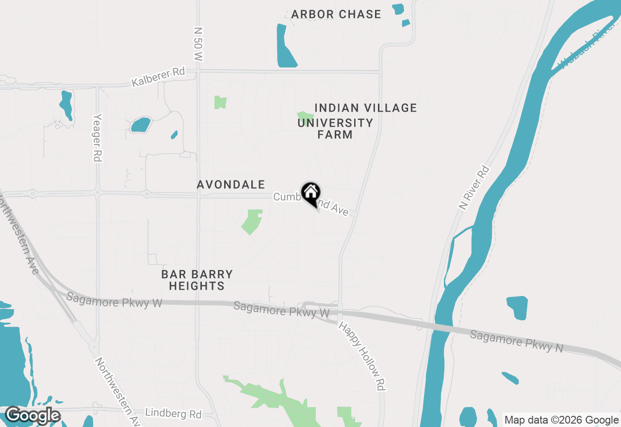 Map of 2861 Linda W Lane, West Lafayette, IN 47906