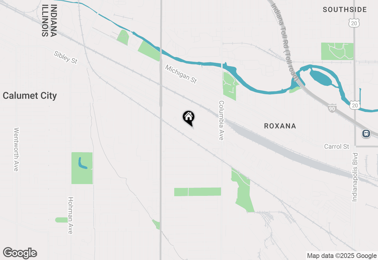 Map of 938 Summer Street, Hammond, IN 46320