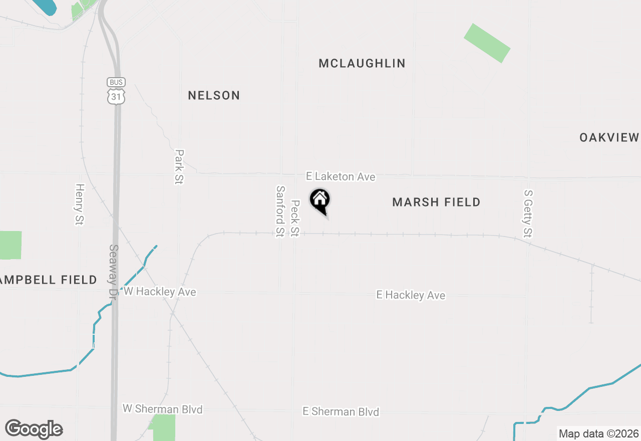 Map of 1953 Jiroch Street, Muskegon, MI 49442