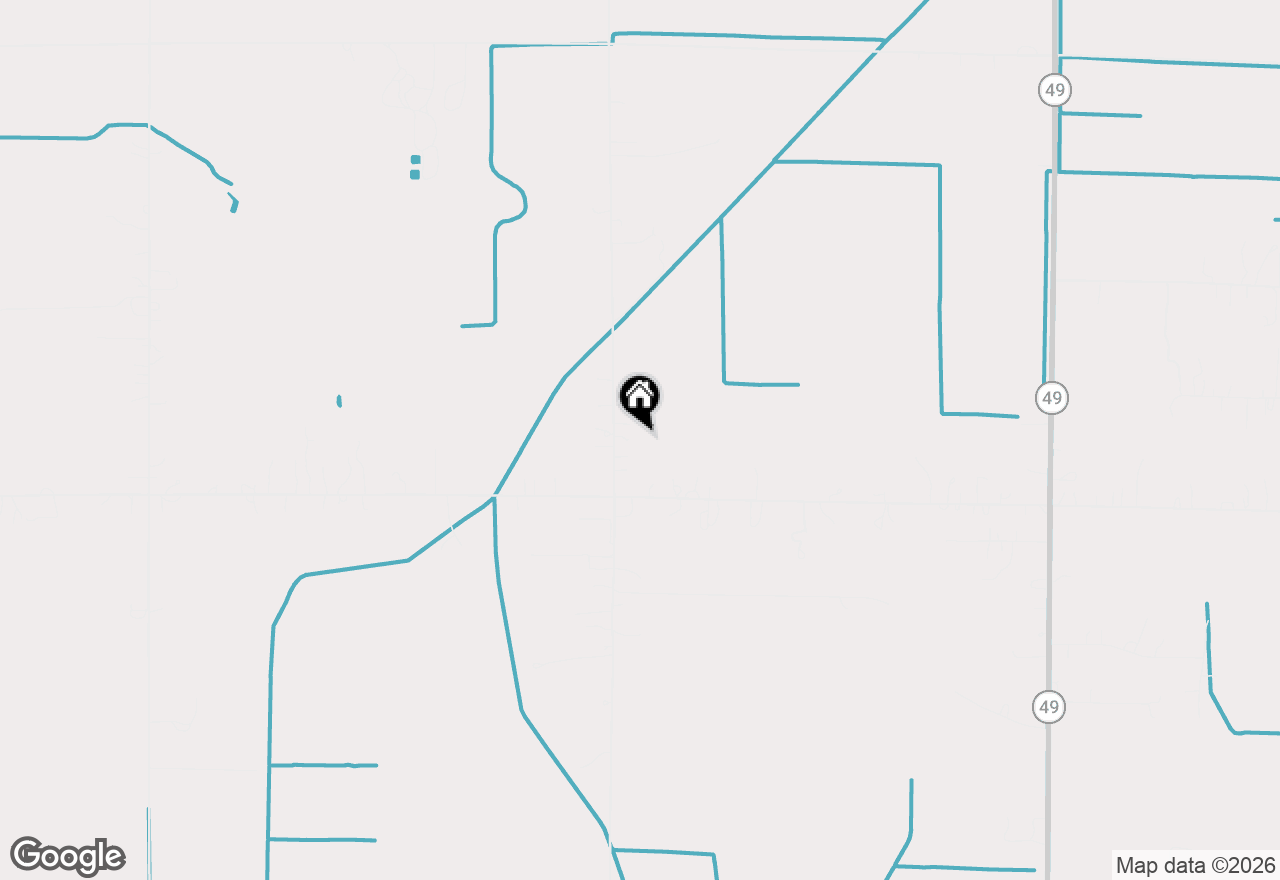 Map of 9131 N 100 W, Wheatfield, IN 46392