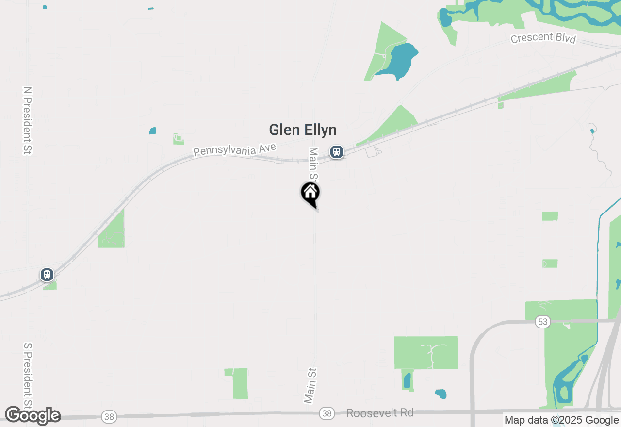 Map of 360 N Main Street, Glen Ellyn, IL 60137