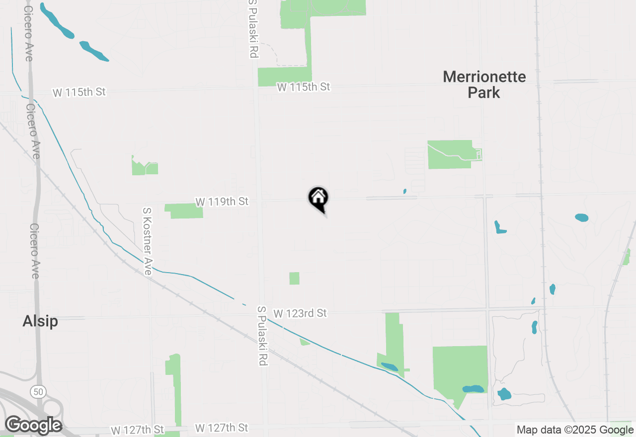 Map of (Address confidential), Alsip, Illinois 60803