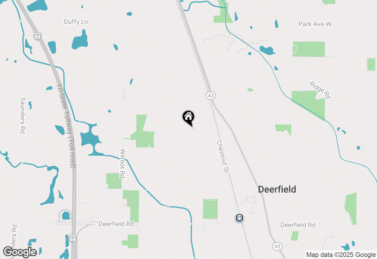 Map of 1359 Stratford Road, Deerfield, IL 60015