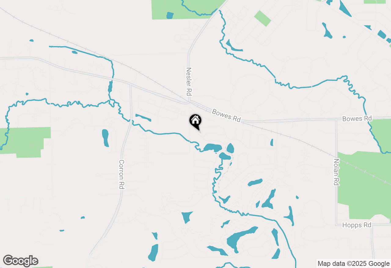 Map of 3893 Kingsmill Drive, Elgin, IL 60124