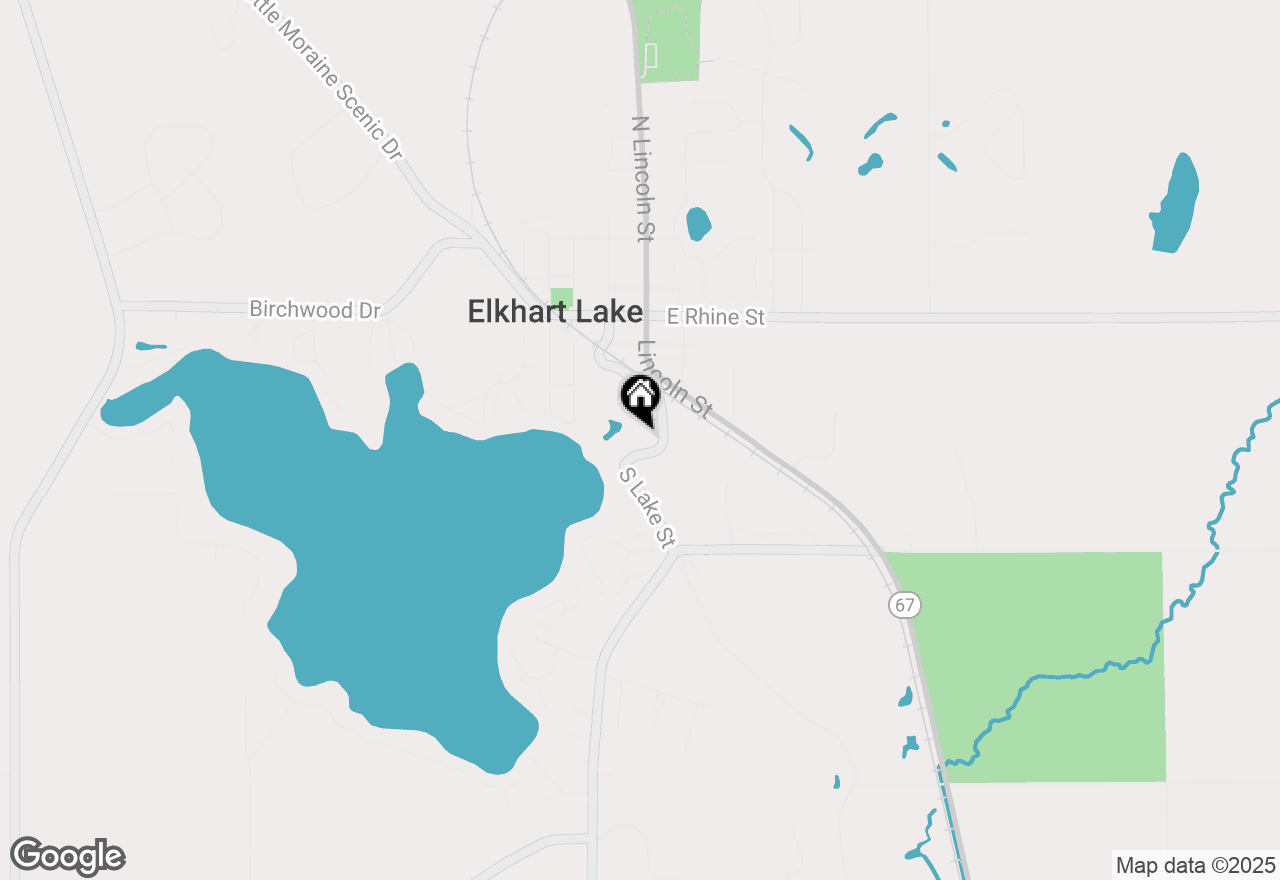 Map of 101 Osthoff Ave #293, Elkhart Lake, WI 53020
