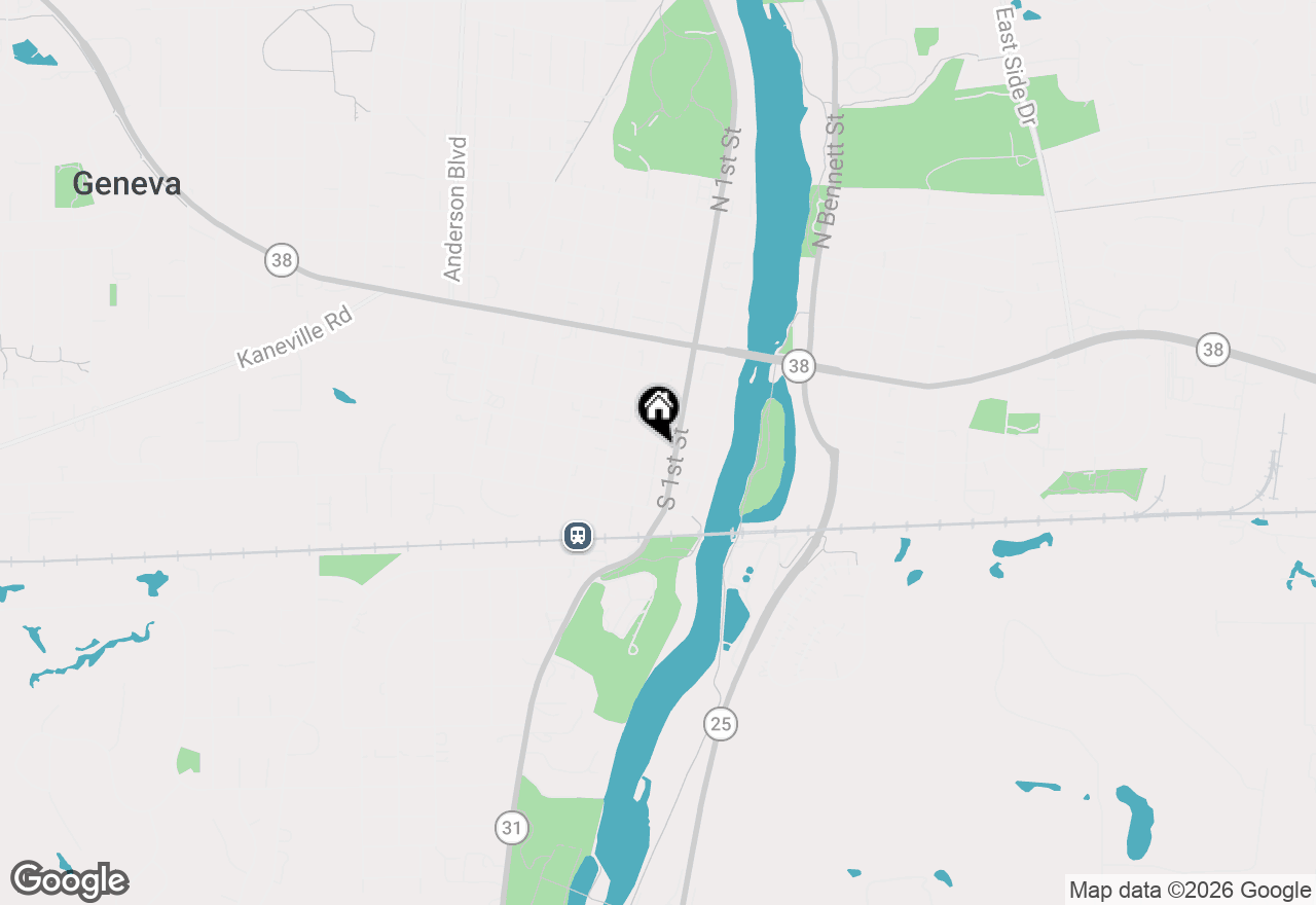 Map of 146 Franklin Street, Geneva, IL 60134