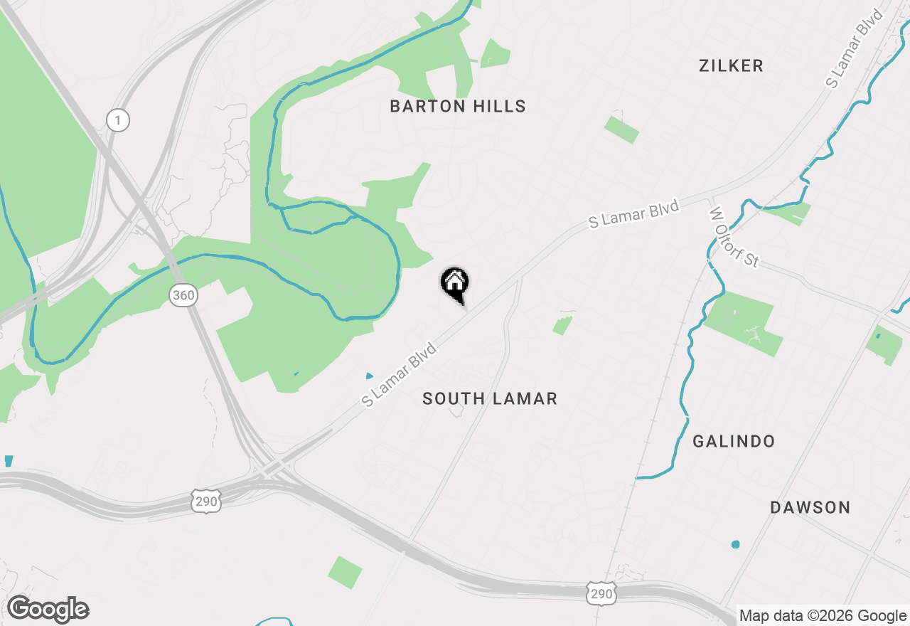 Map of 2305 Westoak Dr, Austin, TX 78704