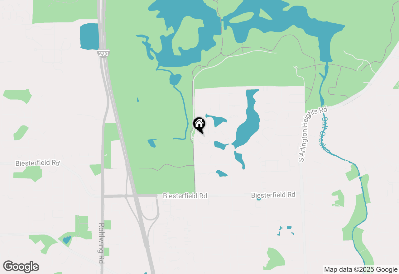 Map of (Address confidential), Elk Grove Village, Illinois 60007