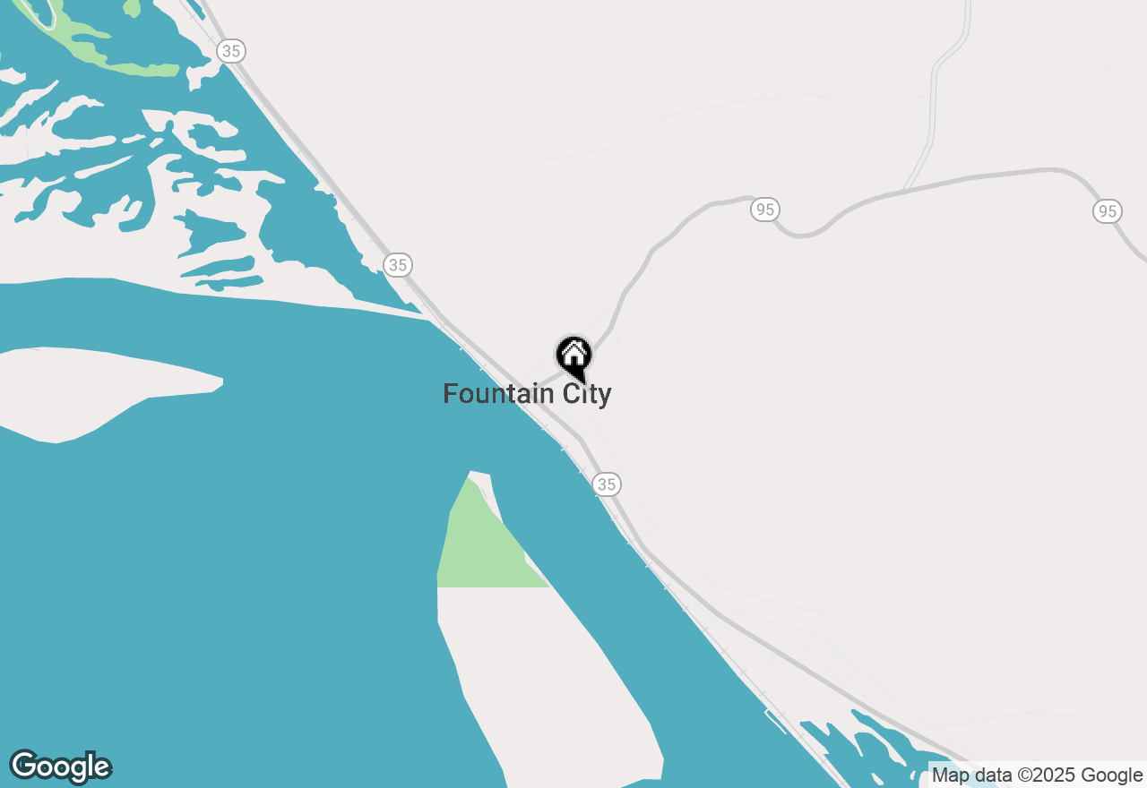 Map of 9 N Hill St, Fountain City, WI 54629