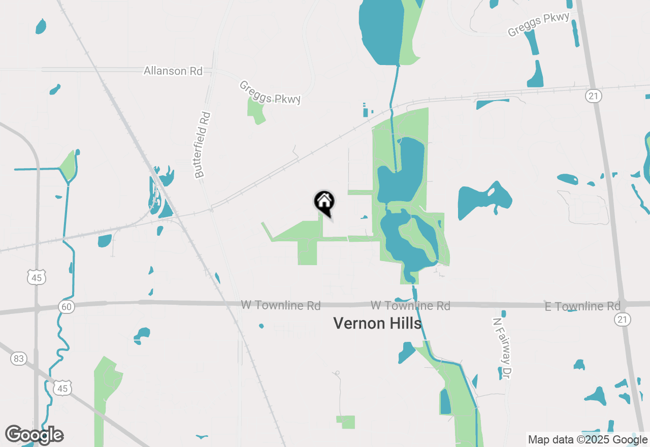 Map of 1028 Cumberland Court, Vernon Hills, IL 60061