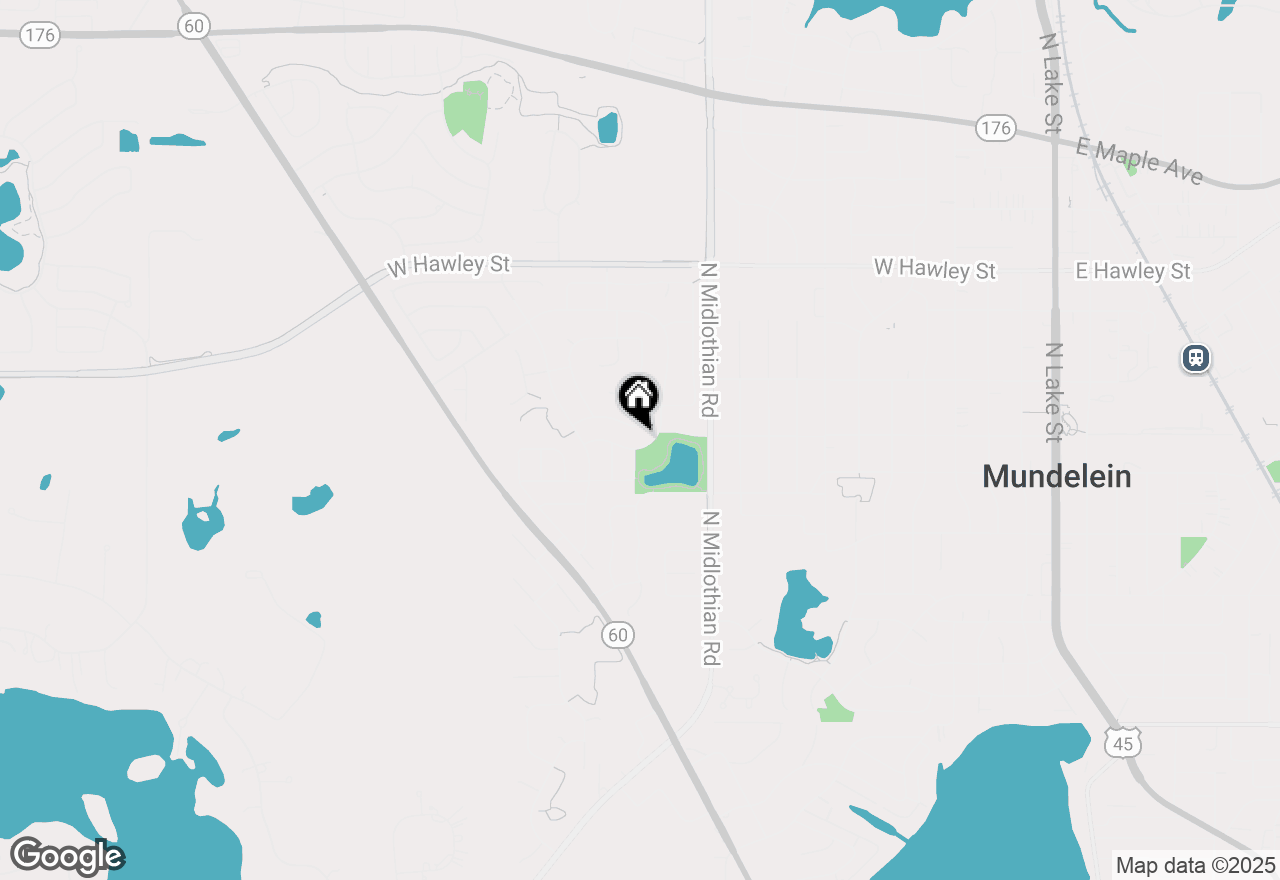 Map of 1193 Regent Drive, Mundelein, IL 60060