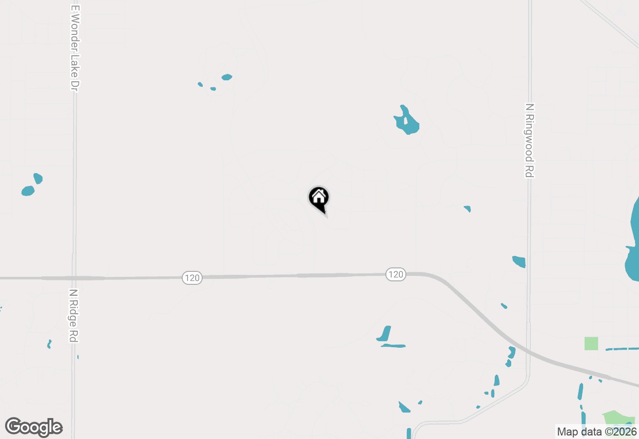 Map of 6481 Juniper Drive, Wonder Lake, IL 60097