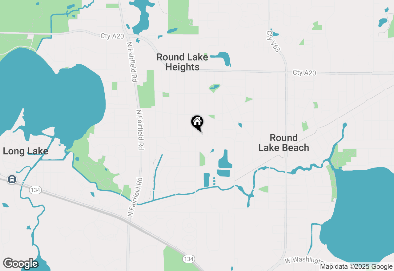 Map of 804 Oakwood Drive, Round Lake Beach, IL 60073