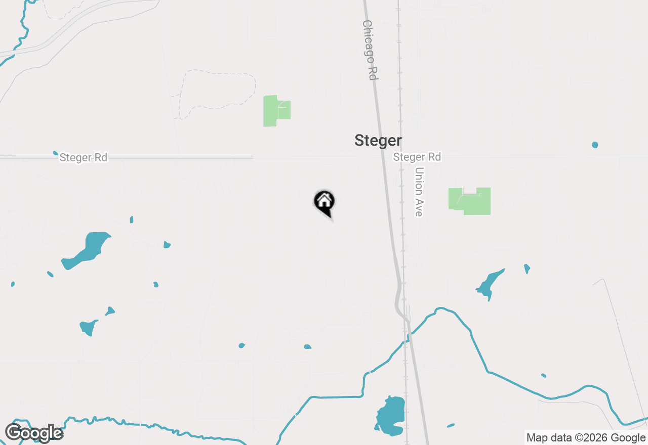 Map of 3609 Peoria Street, Steger, IL 60475