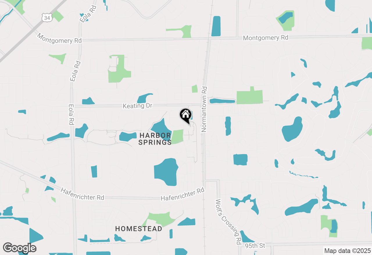 Map of 3122 Cambria Court #3122, Aurora, IL 60503