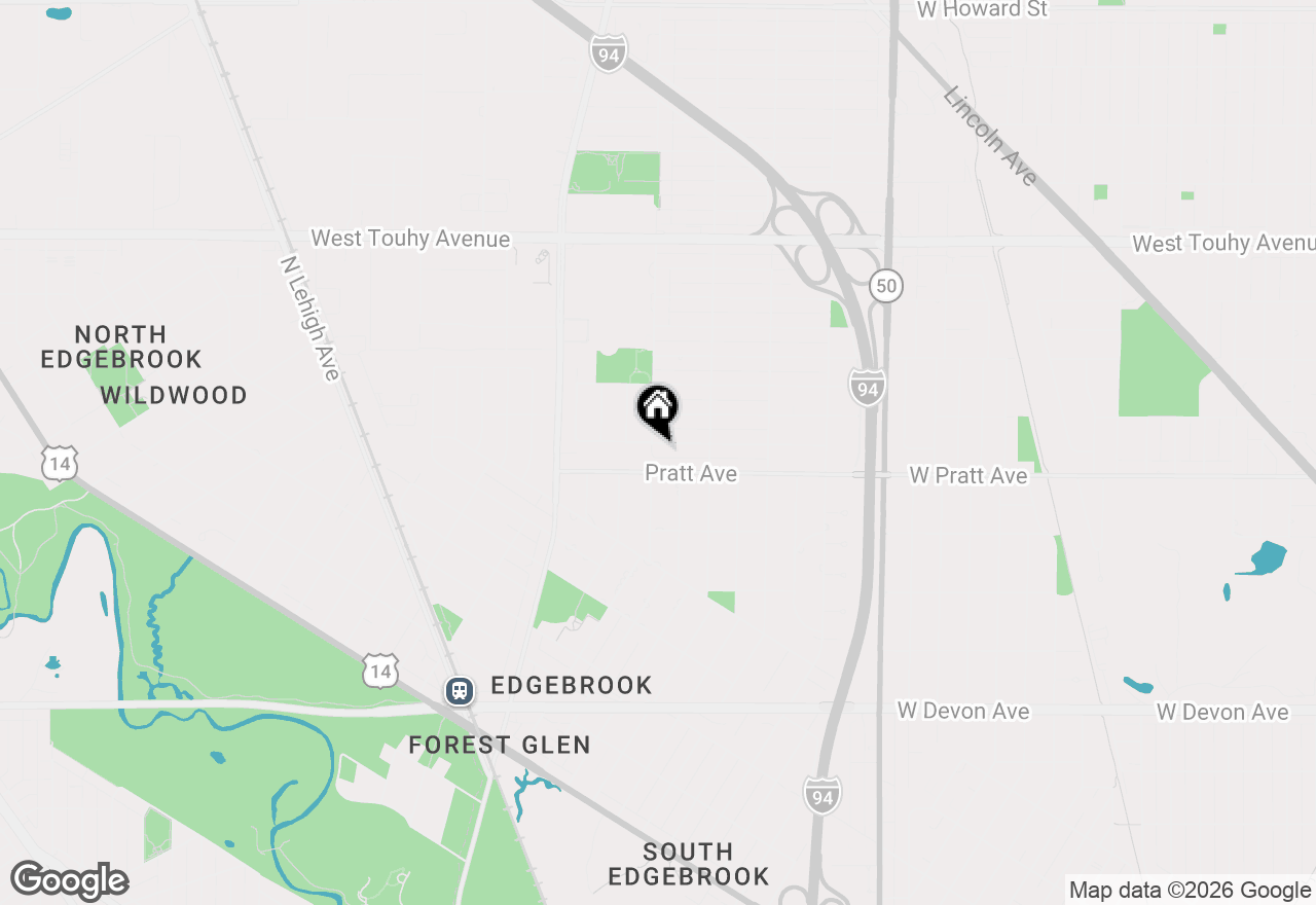 Map of 5153 Farwell Avenue, Skokie, IL 60077