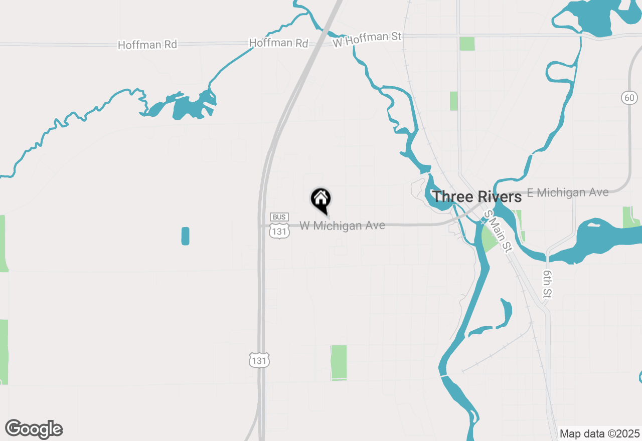 Map of 1025 W Michigan Avenue, Three Rivers, MI 49093
