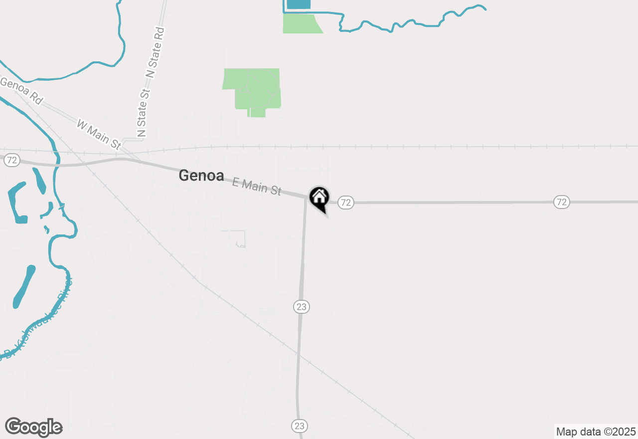 Map of 707 Watson Drive, Genoa, IL 60135