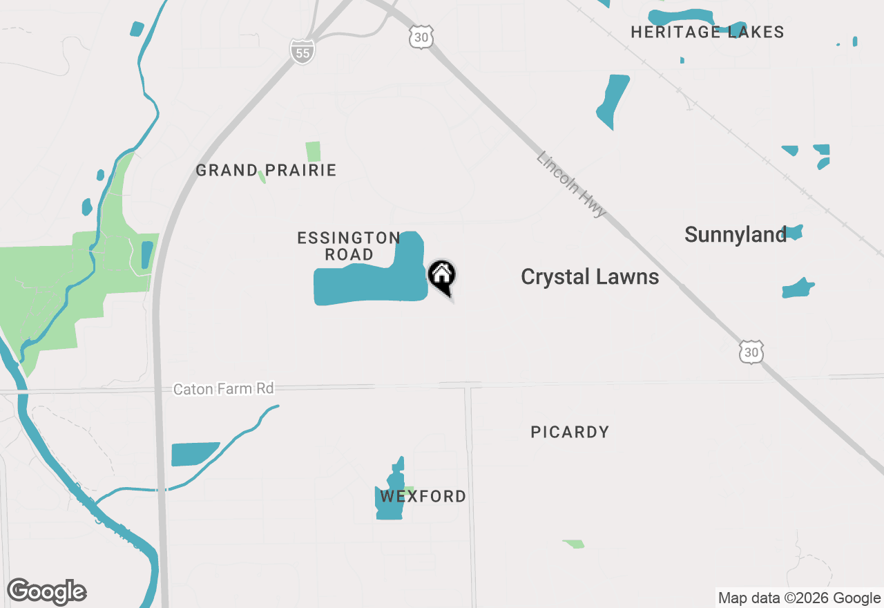 Map of 2545 Harbor Drive, Joliet, IL 60431