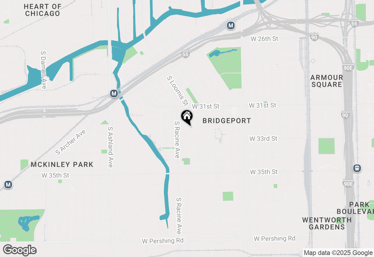 Map of 3217 S May Street, Chicago, IL 60608