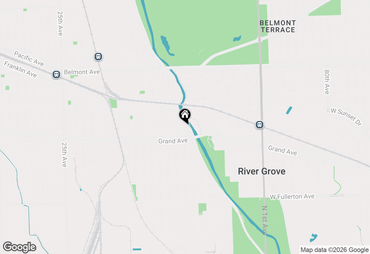 Map of 8824 Cherry Avenue, River Grove, IL 60171