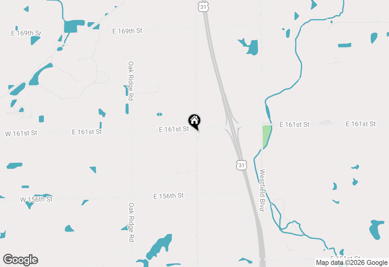 Map of 16067 Barringer Court, Westfield, IN 46074