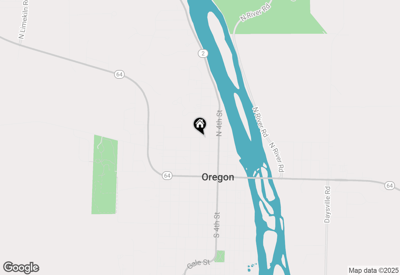 Map of 000 N 6th Street, Oregon, IL 61061