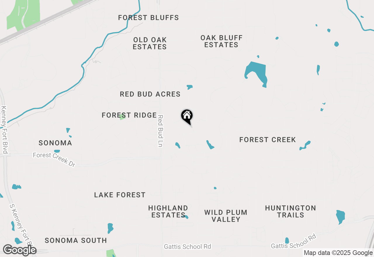 Map of 2025 Saint Andrews Dr, Round Rock, TX 78664