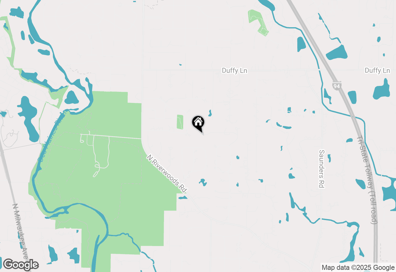 Map of 2755 Edgewood Lane, Riverwoods, IL 60015