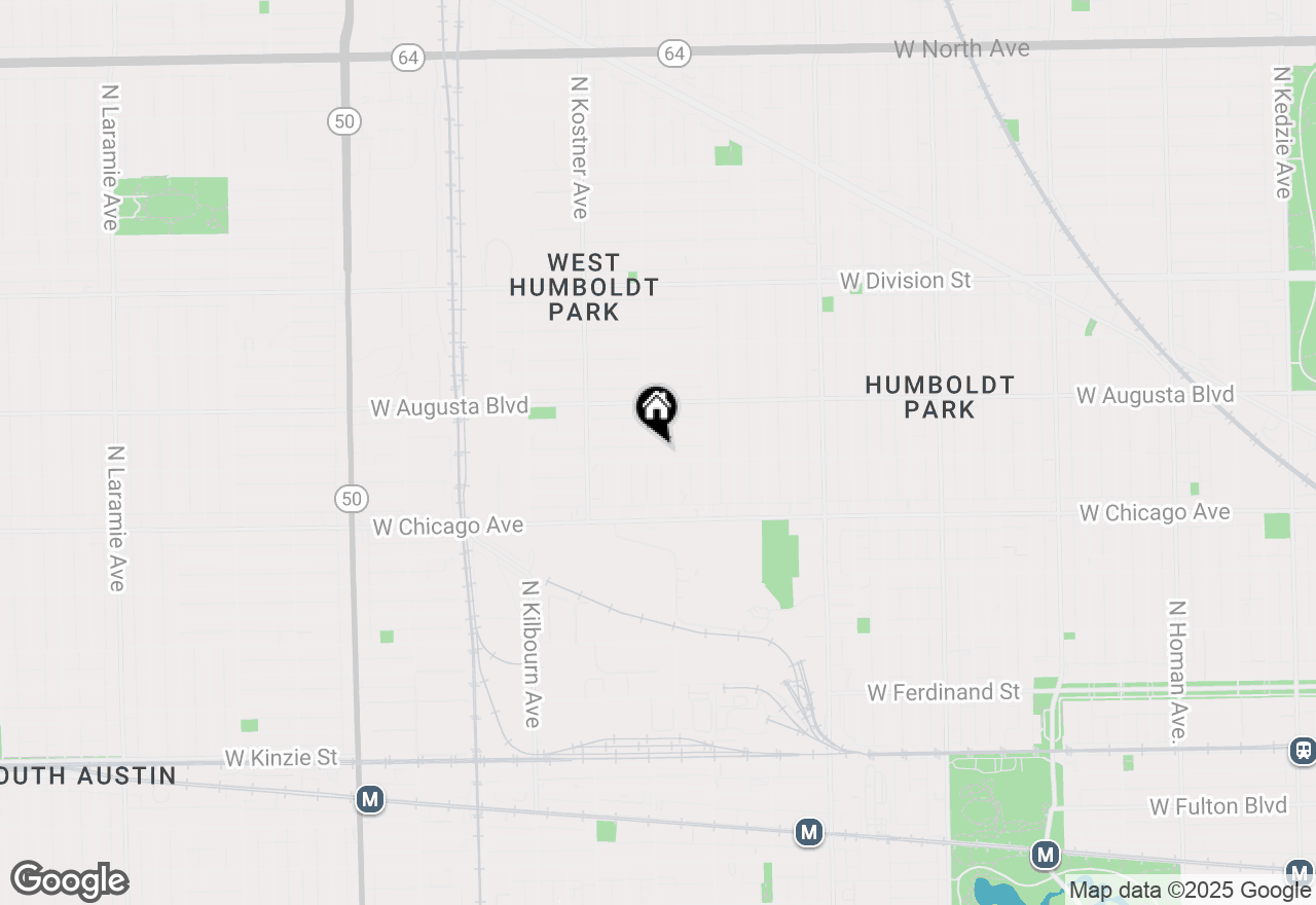 Map of 4250 W Iowa Street, Chicago, IL 60651