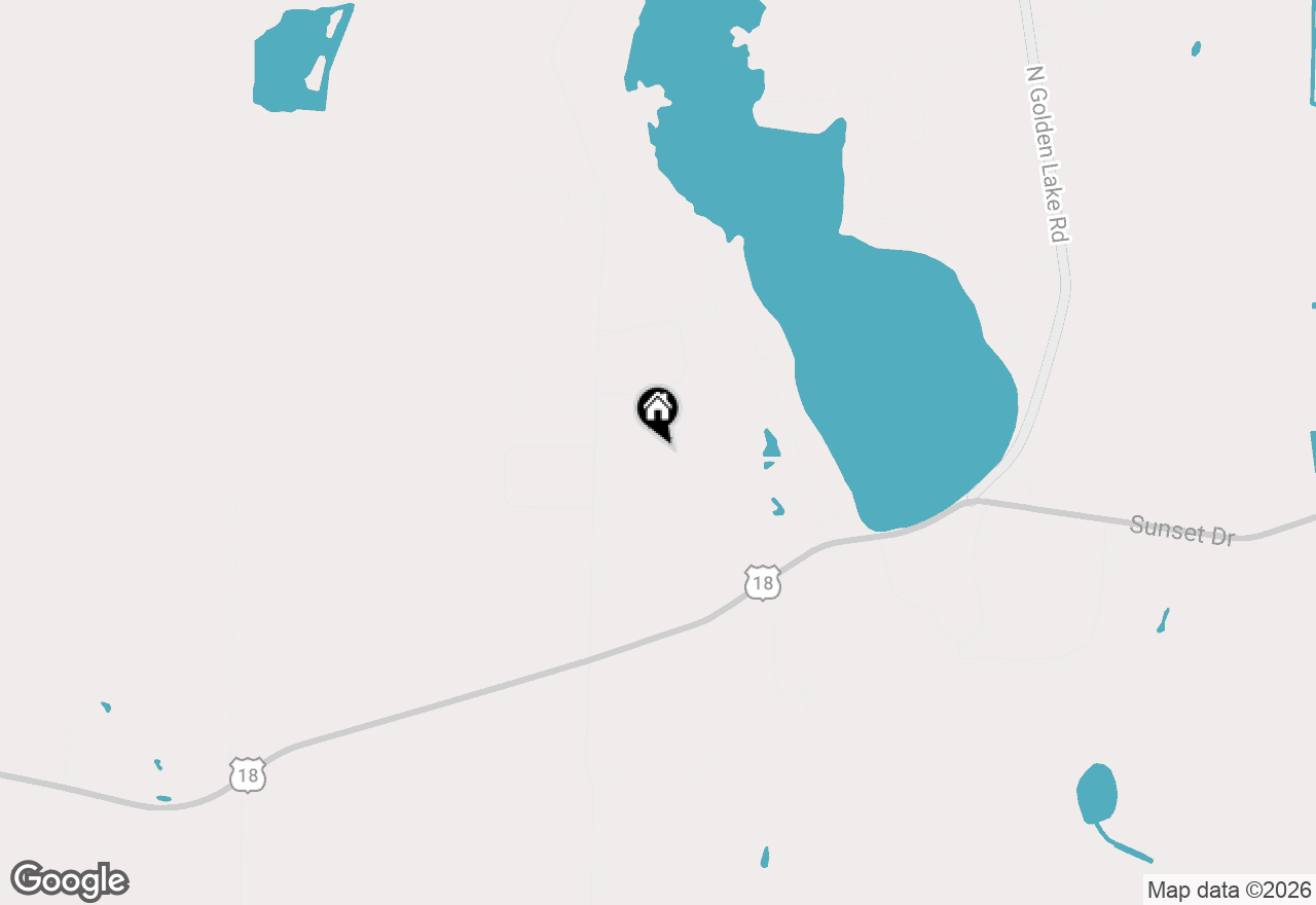 Map of 5158 N Union Hill Rd, Oconomowoc, WI 53066