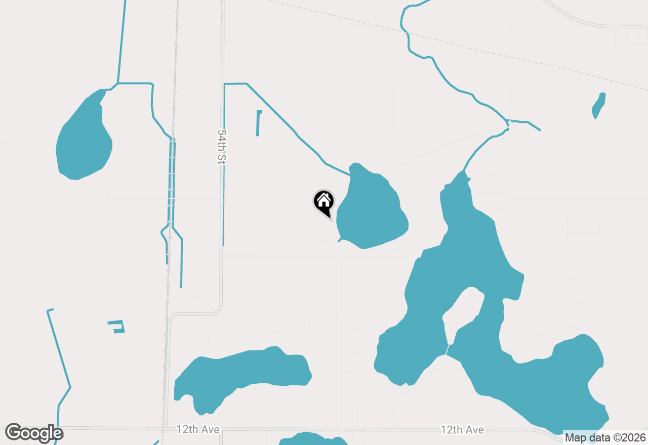 Map of 8417 W Shore Drive, Grand Junction, MI 49056