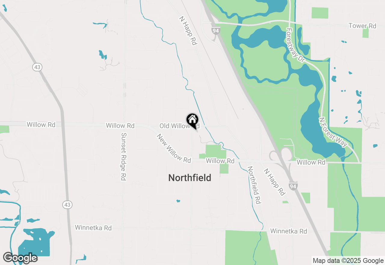 Map of 480 Wagner Road, Northfield, IL 60093