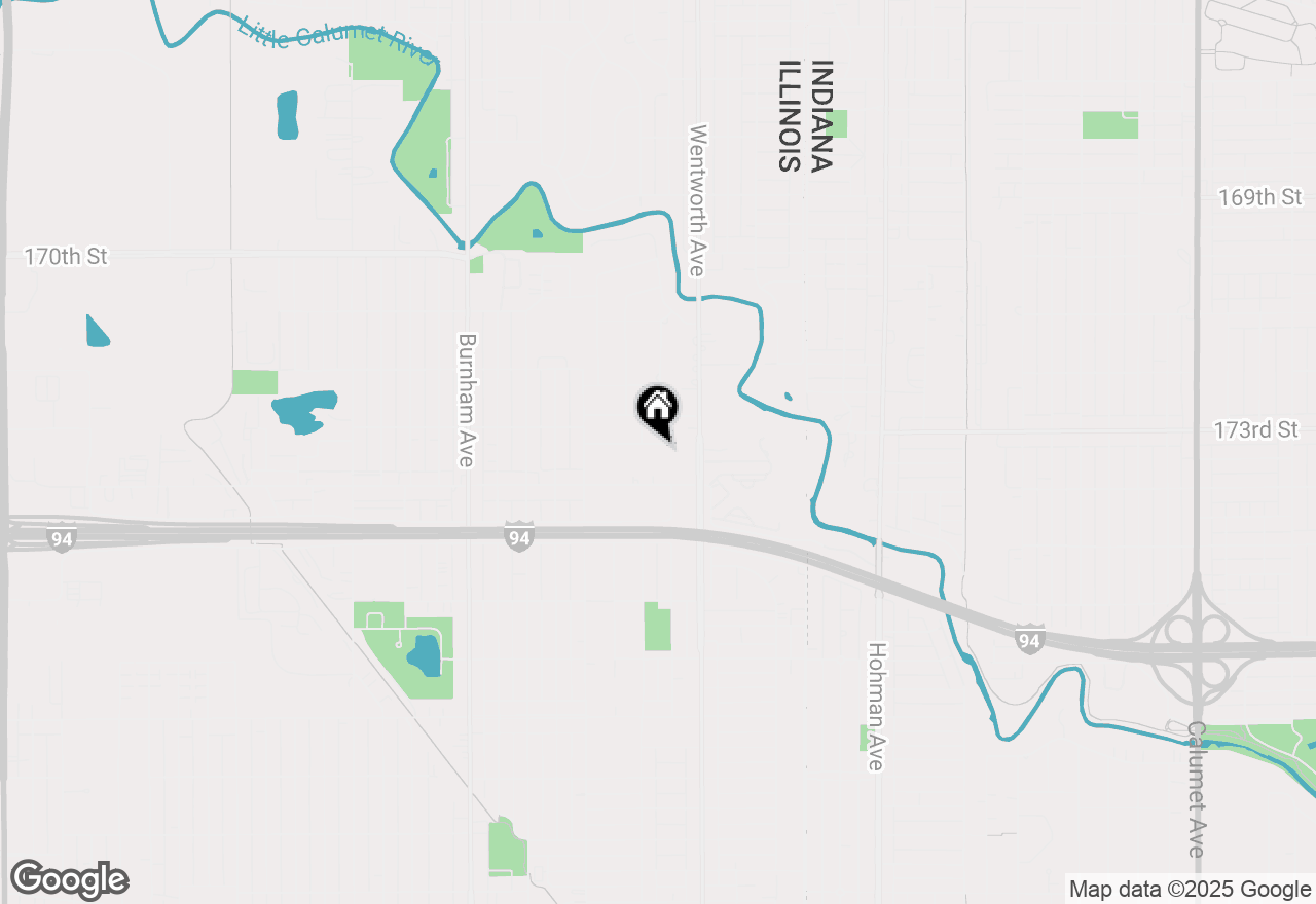 Map of 3515 173rd Place, Lansing, IL 60438